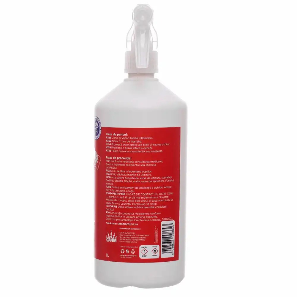 Dezinfectant lichid pentru suprafete Sense, 70% alcool, 1 L