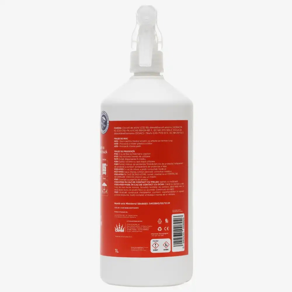 Dezinfectant lichid pentru suprafete Sense, virucid, 1 l