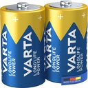 Baterii Varta Longlife Power, LR20, 2 bucati/set