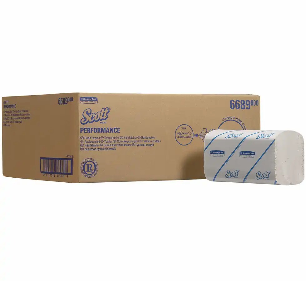 Rezerva prosoape Kimberly Clark Scott Performance, 1 strat, 15 pachete/bax