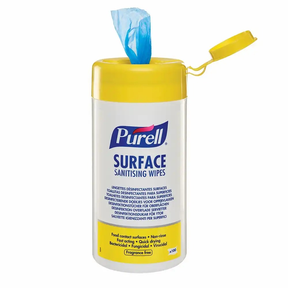 Servetele dezinfectante, Purell Surface, pt suprafete, 200 portii/pachet