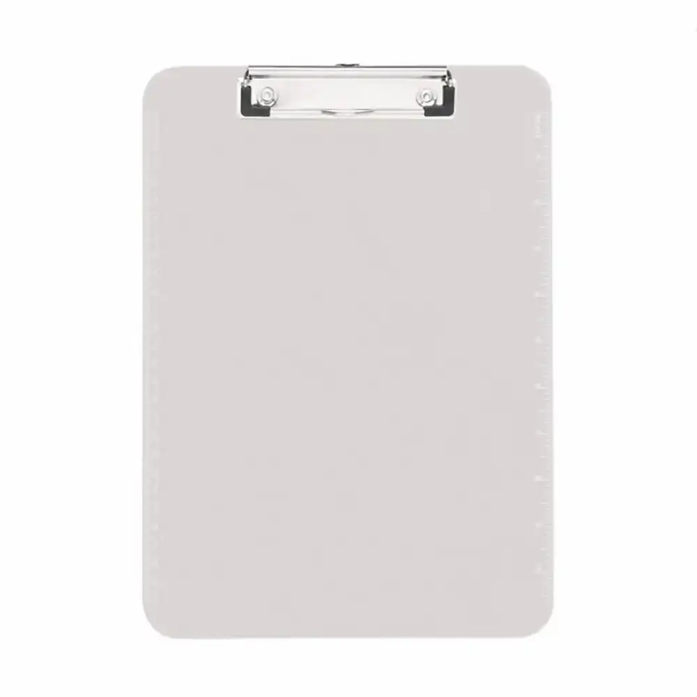 Clipboard A4 PVC transparent Apli, cu clip rezistent si colturi rotunjite, ideal pentru organizare eficienta