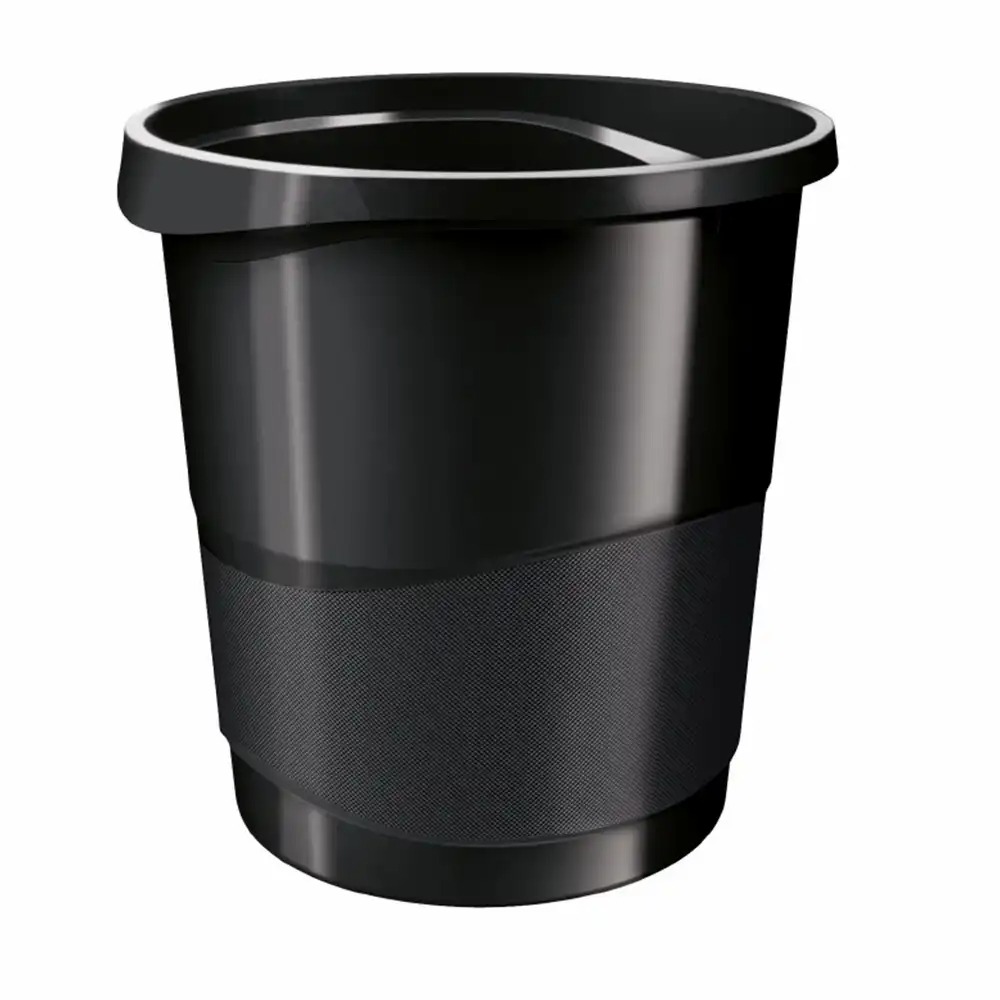 Cos Esselte Europost VIVIDA, 14 l, negru, design modern pentru birou organizat