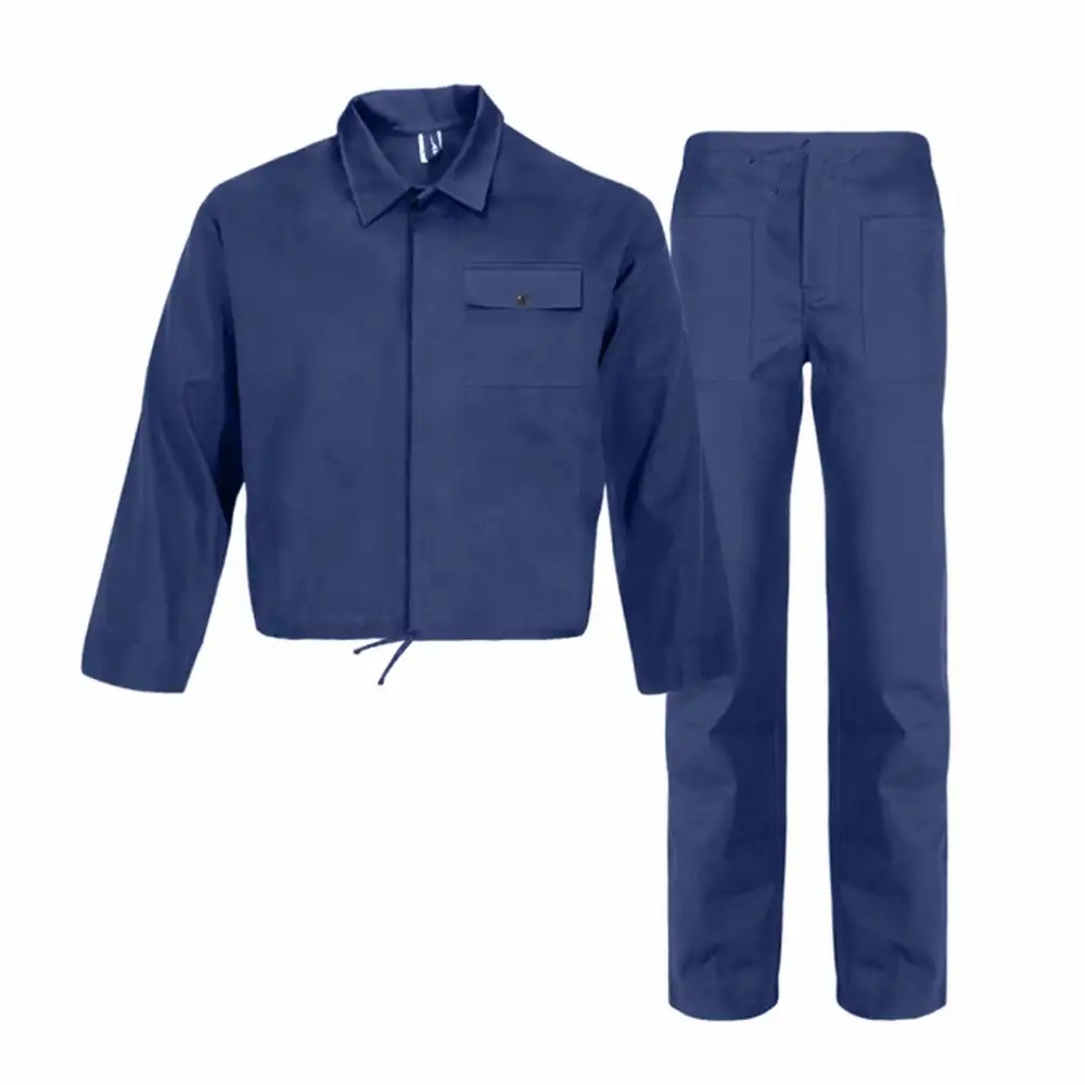 Salopeta YZ, tercot 240 g/mp, bleumarin, marime 56, cu jacheta si pantaloni functionali