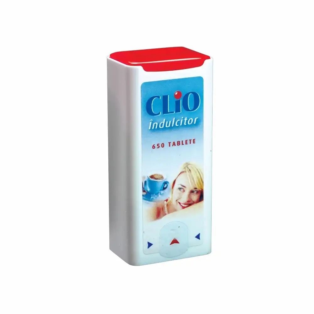 Indulcitor Clio, 1200 Tablete - Indulceste fara calorii, ideal pentru diabetici