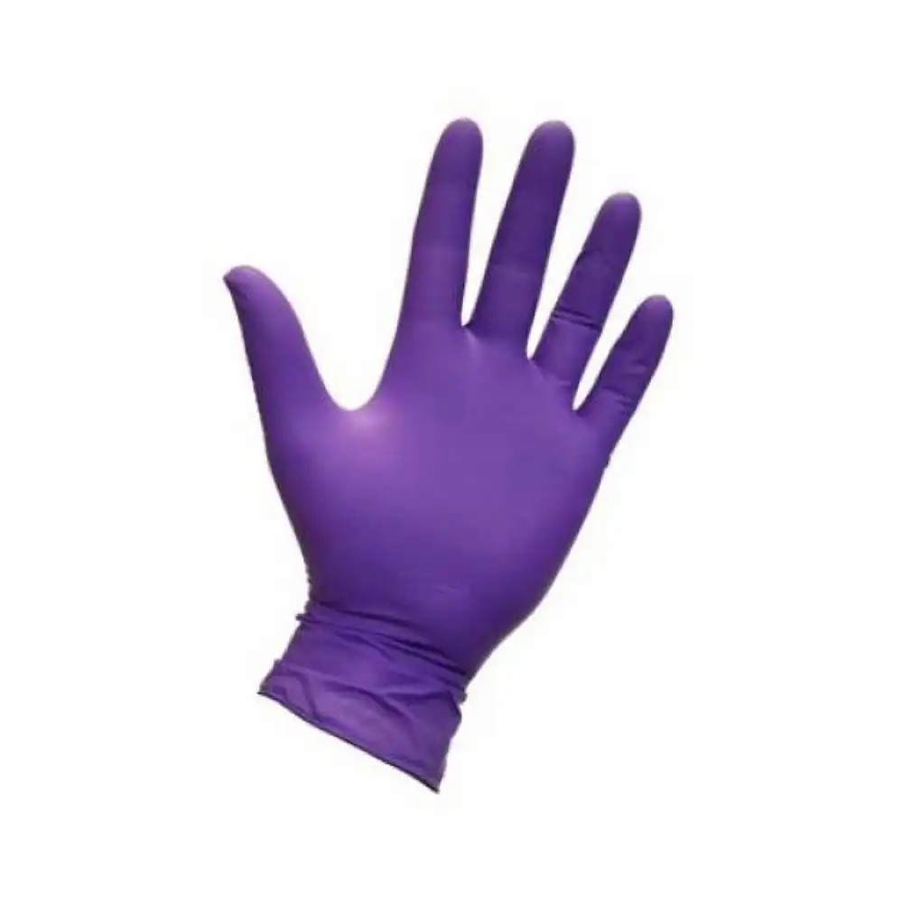 Manusi nitril Kimtech Science Purple, Marime L, 100 bucati - Protectie ridicata, textura pe varfuri, AQL 0,65