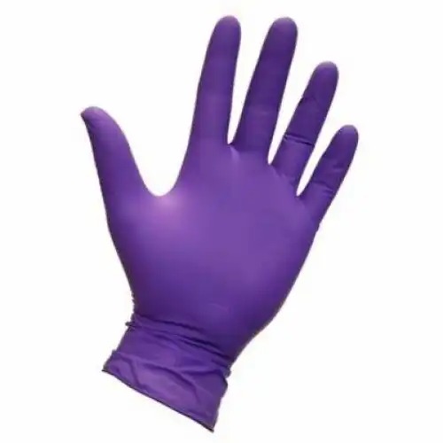 Manusi nitril Kimtech Science Purple, marime S, 100 buc/cutie, protectie ridicata, textura anti-alunecare