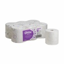 Rola prosop Kimberly-Clark Kleenex Ultra, premium, Airflex, 600 portii, alb, compatibila cu dispensere Aquarius, 6 role/bax