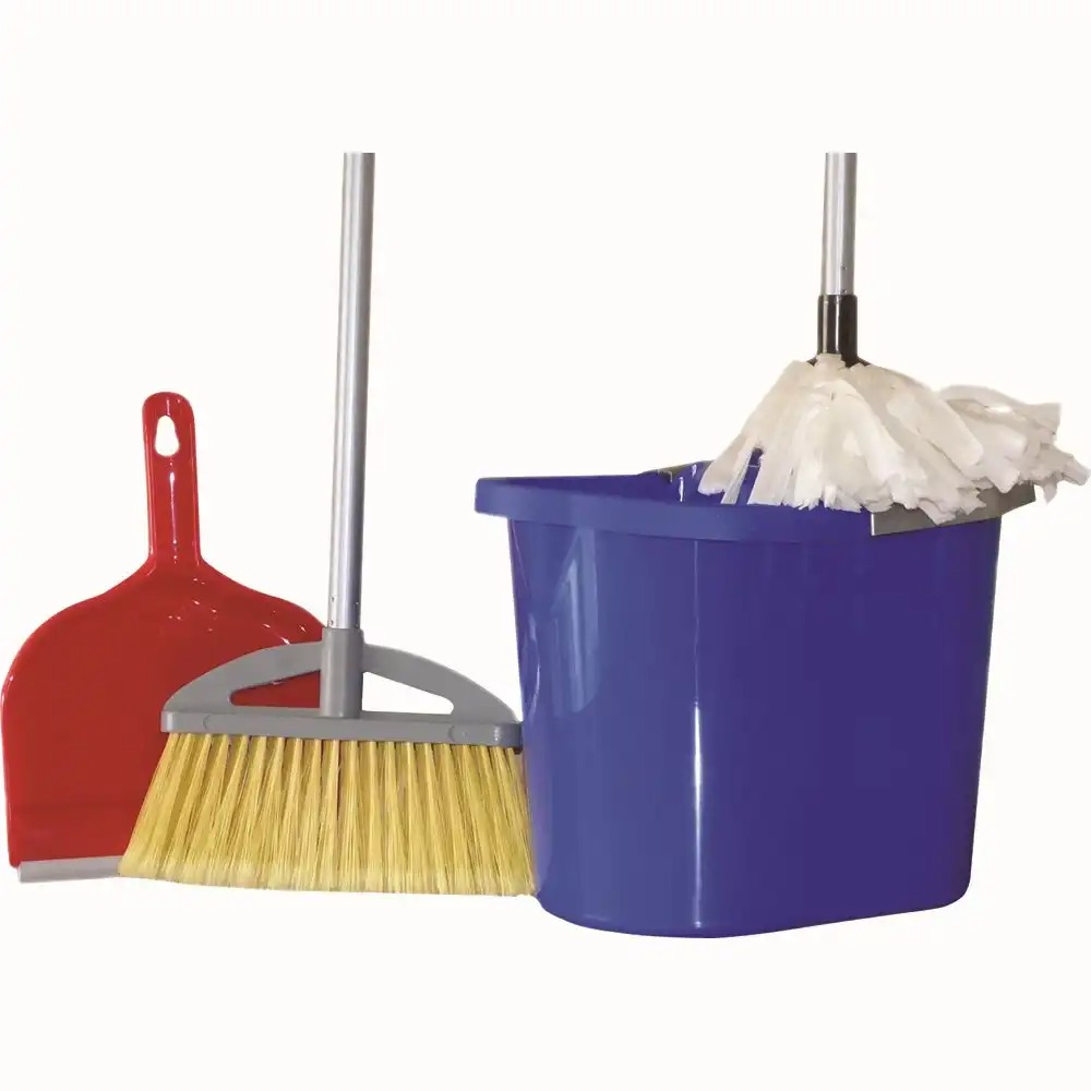 Set curatenie , mop vascoza, galeata 13L, mop si matura metalica, faras cu lamela de cauciuc