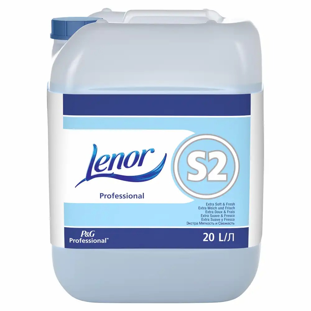 Balsam rufe Lenor S2 Extra Soft, 20 l - Catifelare Extra si Prospetime Prolongata