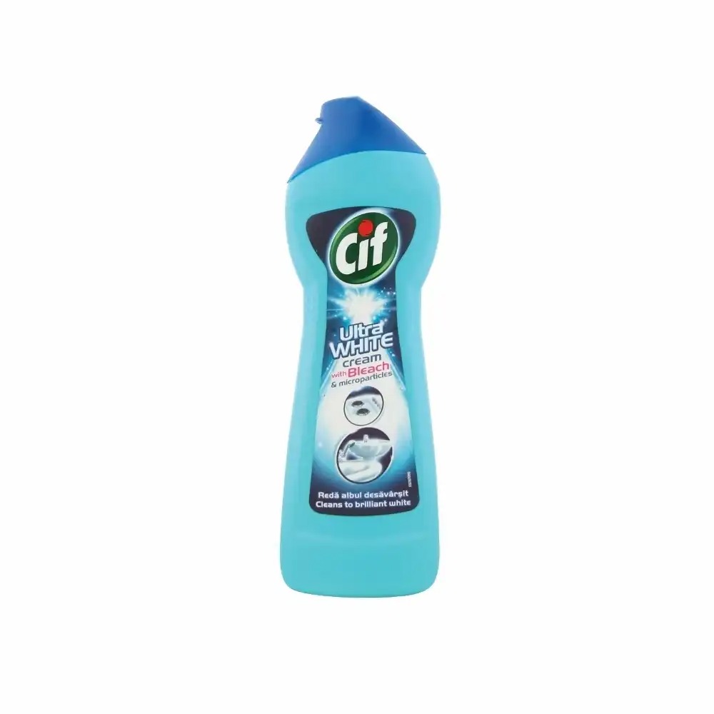 Detergent Cif Cream Original, 500 ml, Formula Cremoasa, Eficient impotriva Petelor Dificile