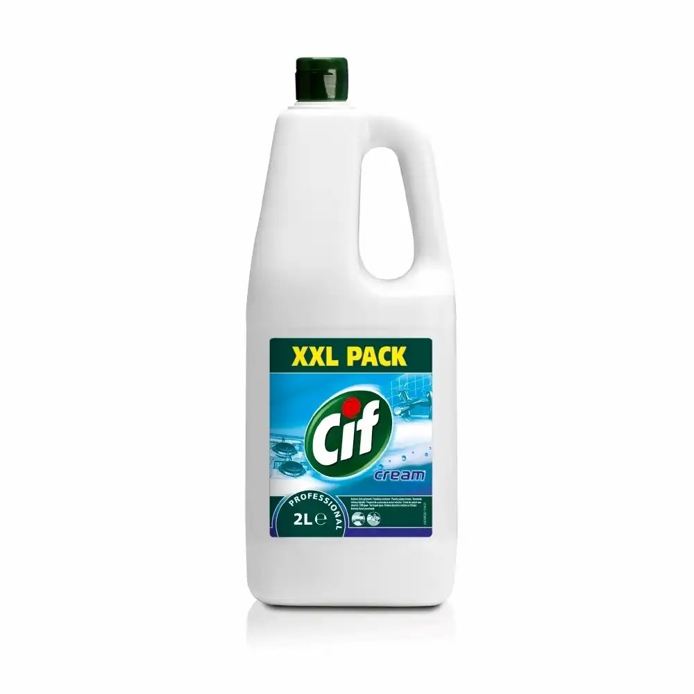 Cif Professional Cream, 2 l, detergent eficient pentru bucatarie si baie