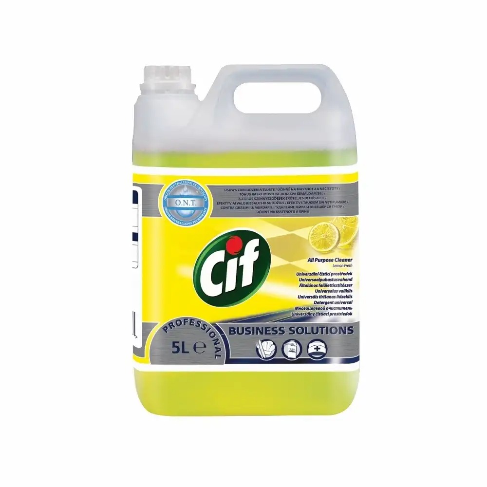 Cif Detergent Universal pentru Pardoseli, 5 l, Curatare Eficienta si Parfum Placut