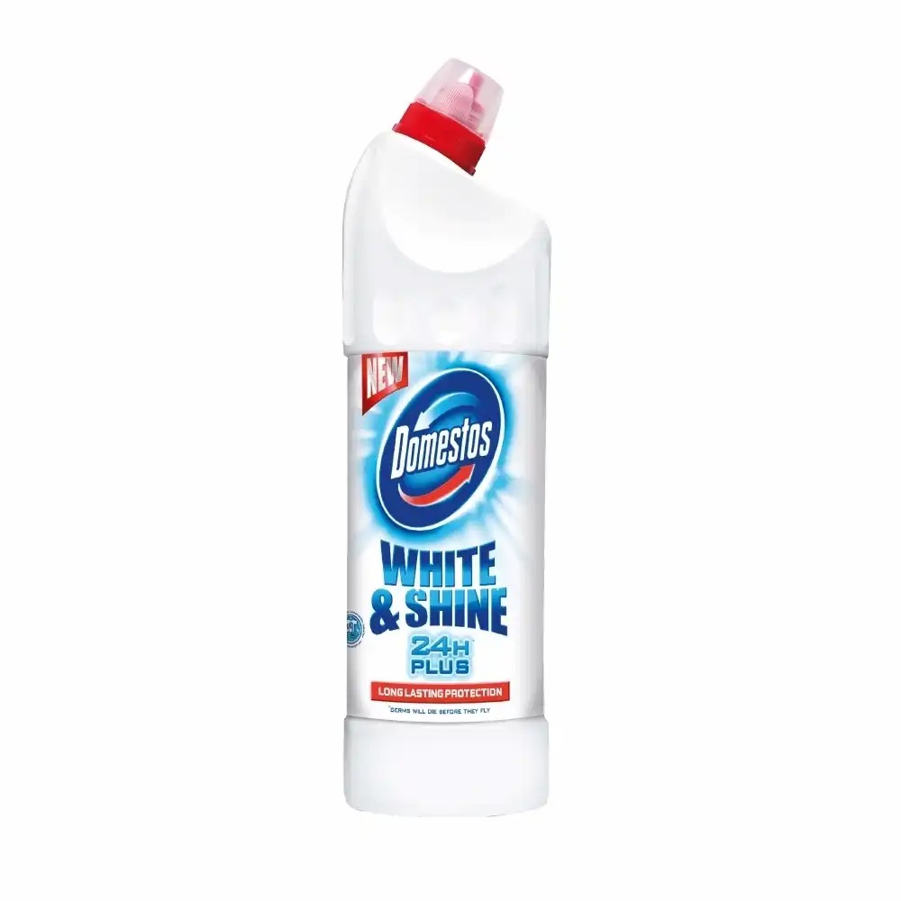 Dezinfectant Domestos White, 750 ml - Curatare, Dezinfectare si Inalbire Eficiente