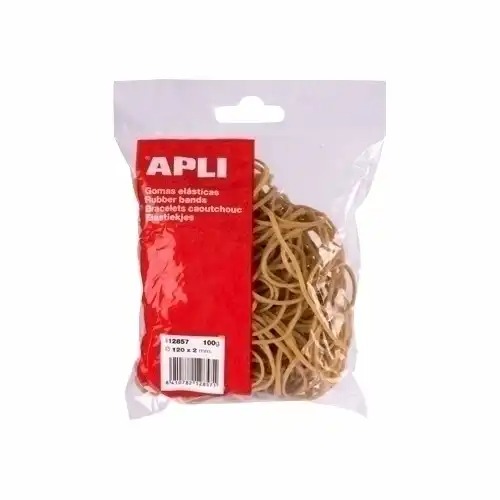 Elastice Apli 120 mm, 100 bucati/punga, Pentru Prindere si Organizare