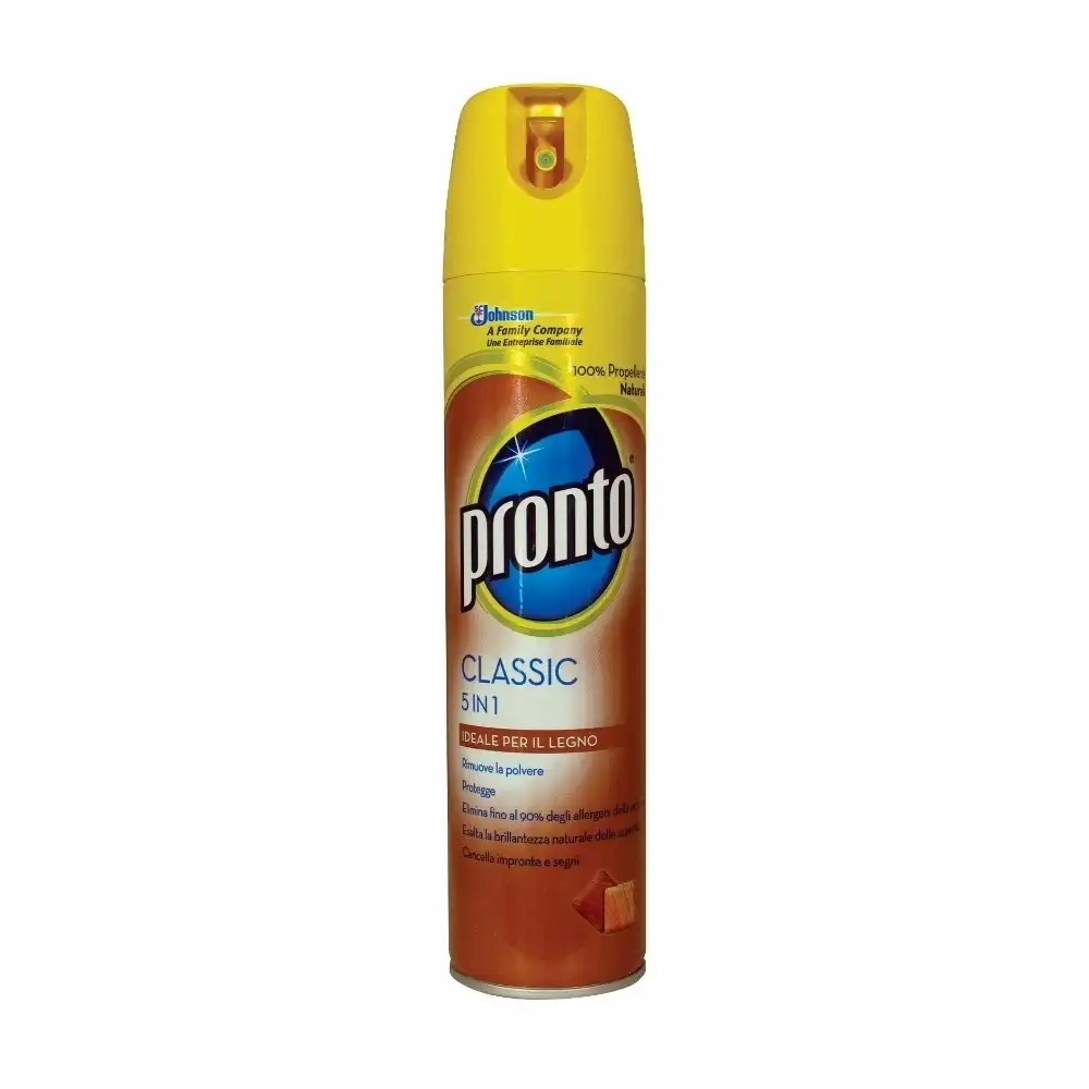 Pronto Spray Clasic, 300 ml - Curatare Eficienta pentru Toate Suprafetele, Lemn, Plastic, Sticla si Metal