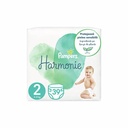 Scutece PAMPERS Harmonie nr 2, Unisex, 4-8 kg, 39 buc - Protectie si Confort Superioare, Celuloza Responsabil Obtinuta