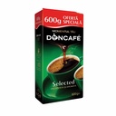 Cafea macinata Doncafe Selected, 600 g, gust autentic, potrivita pentru orice metoda de preparare