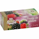 Ceai fructe de padure Belin, 20 plicuri, arome naturale, preparare simpla