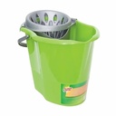 Galeata cu storcator si separator Scotch-Brite, design ergonomic, separator apa curata, polipropilena