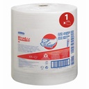 Lavete industriale Kimberly-Clark Wypall X80, 34x31.5 cm, alb, 475 portii, tehnologie Hydroknit