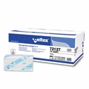 Rezerva prosoape pliate Celtex V Dart, 2 straturi, alb, 21.5 x 21 cm, 200 buc, 15 pachete - Eficienta si practica pentru curatenia variatelor medii