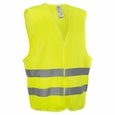 Vesta semnalizare Rock Safety galben, marimea L, 100% poliester, dungi reflectorizante, confortabil si durabil