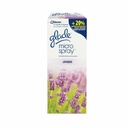 Rezerva odorizant baie Glade Lavanda, Microspray pentru Prospetime si Relaxare