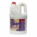 Detergent pardoseala Sano Floor Fresh Liliac 4 l, concentrat eficient, parfum puternic, protectie si stralucire