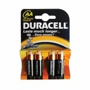 Baterii Duracell Basic LR6 AA Alcaline 1.5V, 4 Buc/Set - Fiabilitate si Putere Pentru Dispozitive Electronice