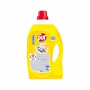 Detergent de vase Pur Power Lemon, 4.5L, Formula Puternica 5+, Miros Fresh de Lamaie, Economie si Eficienta