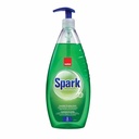 Detergent vase Sano Spark Castravete, 1 l, Formula Puternica, Aroma Fresh, Pentru Vase Stralucitoare