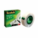 Banda adeziva Scotch Magic, 19 mm x 33 m, 6+2 role gratuite, invizibila si usor de rupt, rezistenta la umiditate, pentru birou si acasa