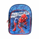 Ghiozdan Majewski Spiderman, 2 compartimente, 30x23x12 cm, 8L, design atractiv pentru scoala