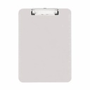 Clipboard A4 PVC transparent Apli, cu clip rezistent si colturi rotunjite, ideal pentru organizare eficienta